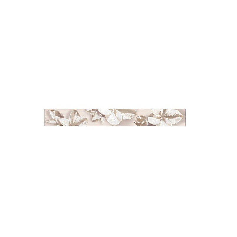 Бордюр AZORI Amati Plumeria Beige 505*62